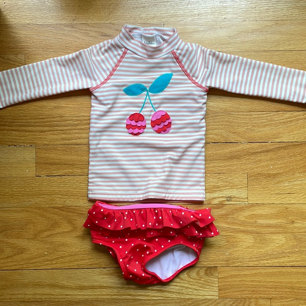 Baby Boden rash guard set